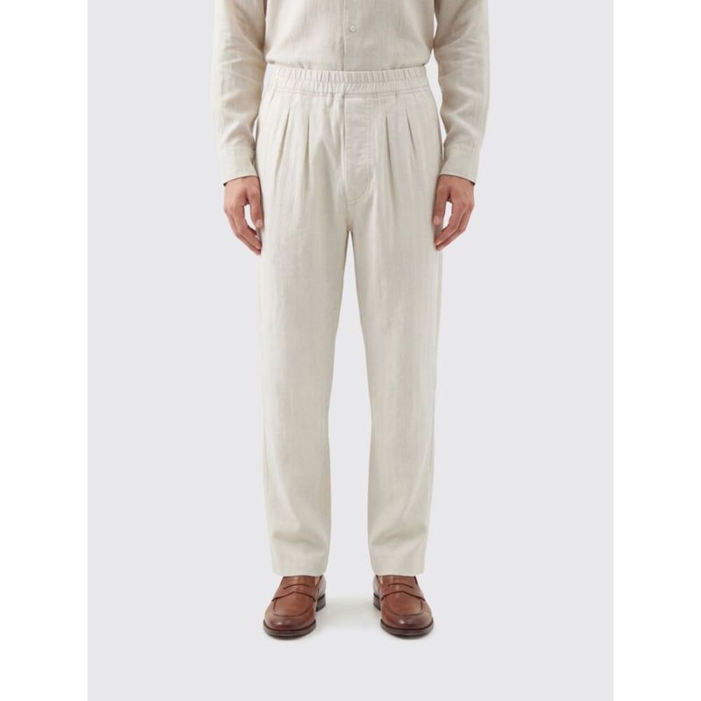 Tom Ford Men Tom Ford Cotton And Silk Trousers